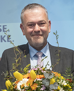 Porträt Dirk Bollwerk, Präsident des Zentralverbands des Deutschen Dachdeckerhandwerks e.V. (ZVDH). 