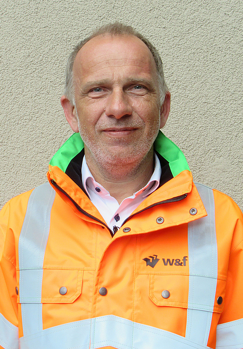 Porträt Uwe Nack, Versichertenvertreter im Vorstand der BG BAU, beschäftigt bei der Wayss & Freytag Ingenieurbau AG.
