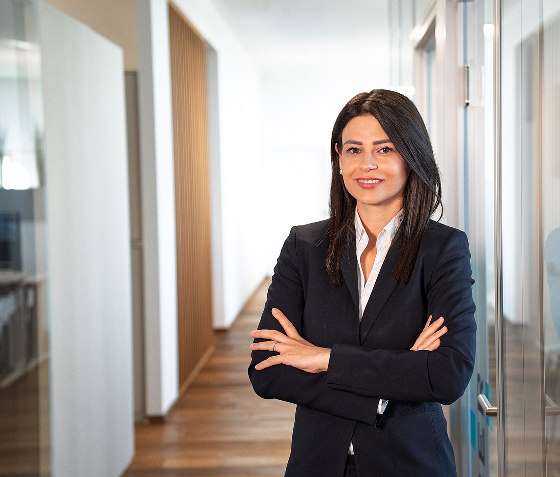 Porträt Julia Werner, Geschäftsführerin Werner Companies. 