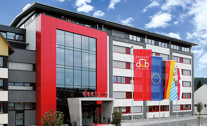Firmensitz der dechant hoch- und ingenieurbau gmbh in Weismain.
