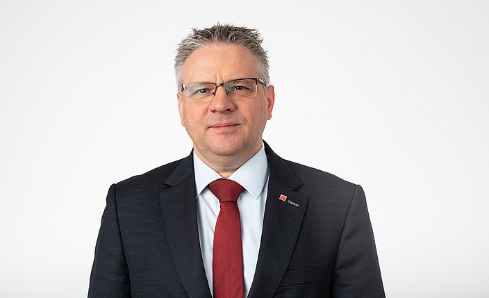 Mathias Neuser, Versichertenvertreter im Vorstand der BG BAU

