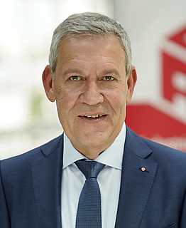 Robert Feiger, Bundesvorsitzender der Industriegewerkschaft Bauen-Agrar-Umwelt
