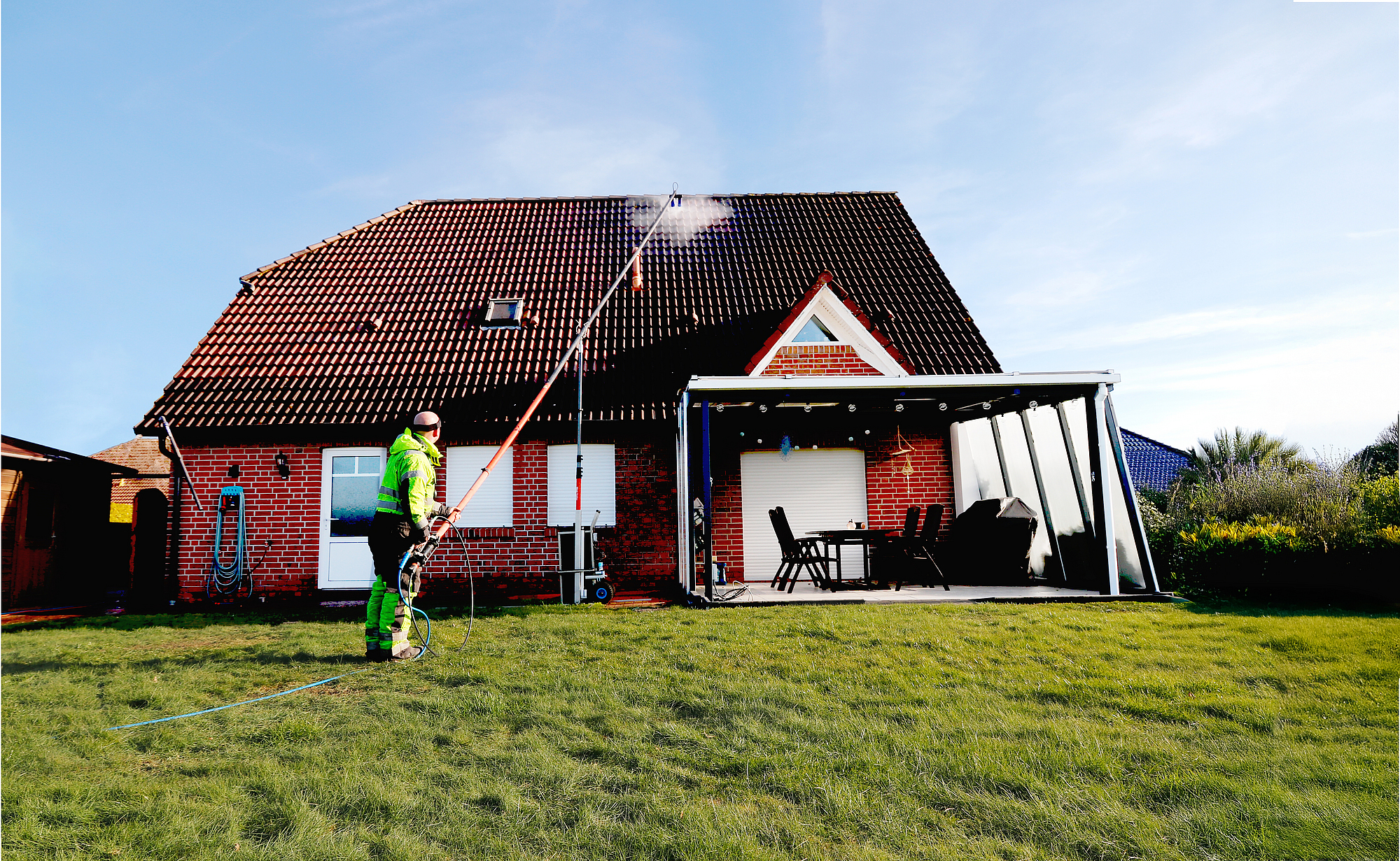 Leitern? Zu unsicher! | BG BAU Aktuell