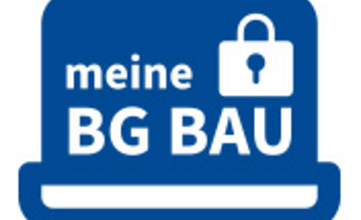 Piktogramm für „meine BG BAU“.