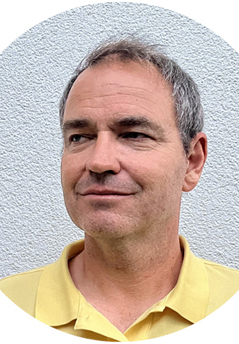 Porträt des Präventionsexperten für Baustellenkreissägen, Thomas Weidner. 